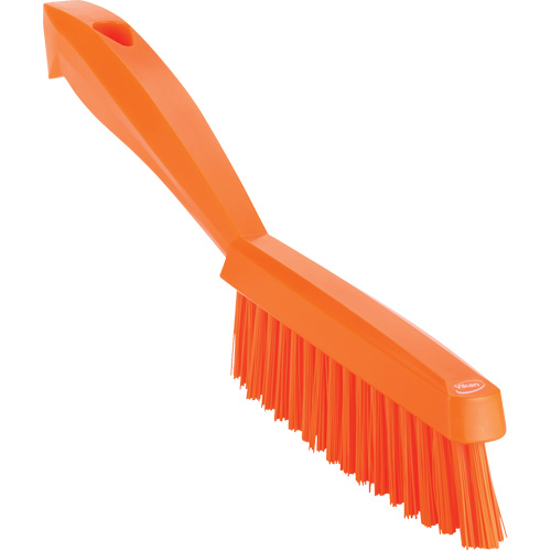 Brosse &agrave; main &eacute;troite &agrave; manche court, Soies Tr&egrave;s ferme, Longueur de 11-4/5", Orange Trail Hammer and Bolt