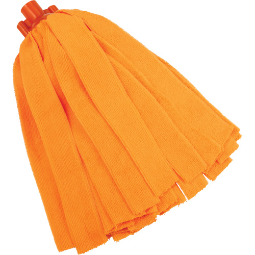 Socket Mop, Orange, Microfibre, Cut Style Trail Hammer and Bolt