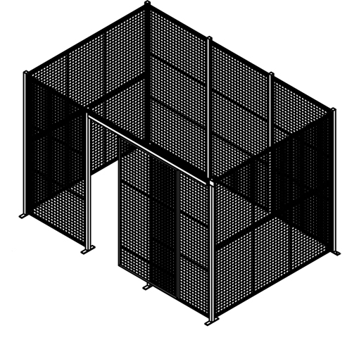 Wire Mesh Partition Kits Trail Hammer and Bolt