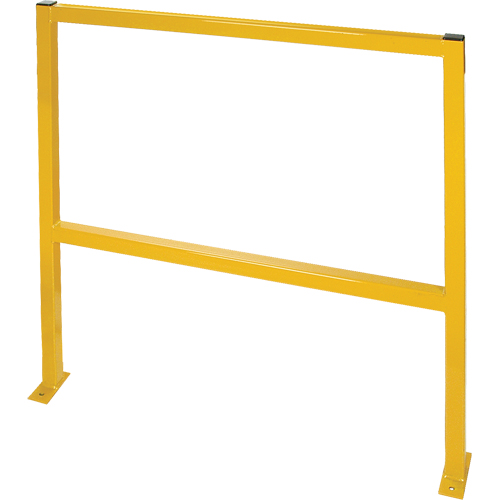 Protecteurs de p&eacute;rim&egrave;tre - Style tubulaire, 48" la x 49-1/2" h, Jaune Trail Hammer and Bolt