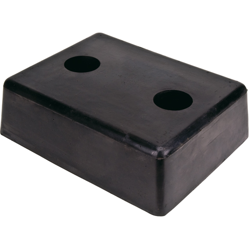 Butoirs moul&eacute;s pour quai, Caoutchouc, 13" la x 4" p x 10" h Trail Hammer and Bolt