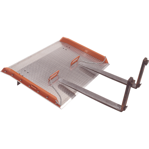 Aluminum Dockboards - Forklift Handles Trail Hammer and Bolt