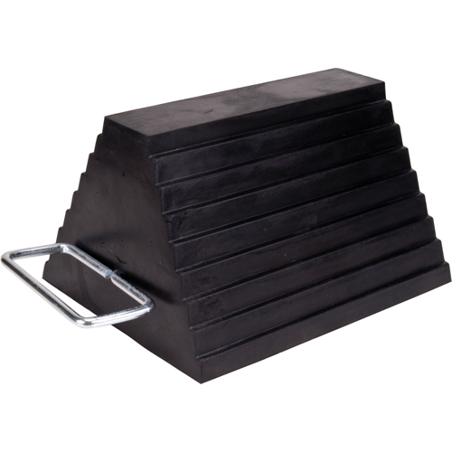 Cale de roue, 9" x 8" x 6", Noir Trail Hammer and Bolt