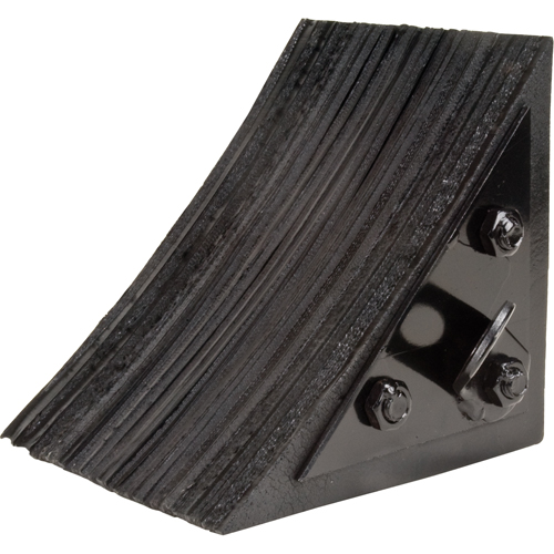 Cale de roue, 8" x 8" x 8", Noir Trail Hammer and Bolt