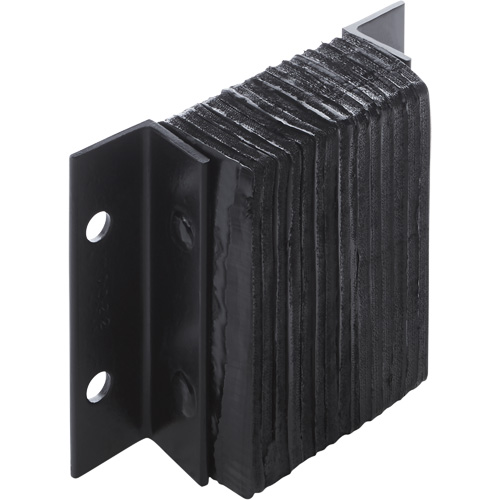Laminated Dock Bumpers, Horizontal, Rubber, 12" W x 4" D x 10" H Trail Hammer and Bolt