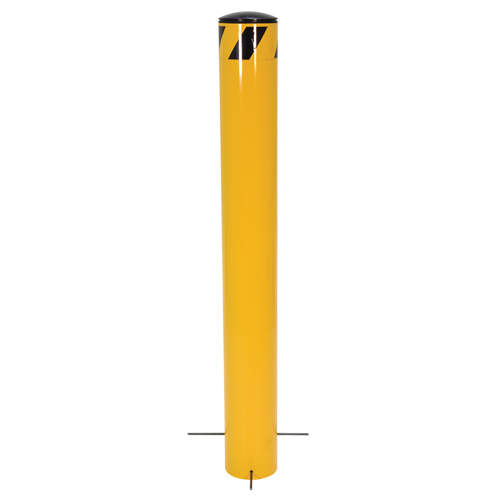 Bornes &agrave; couler, Acier, 36-1/2" h x 5-9/16" la, Jaune Trail Hammer and Bolt