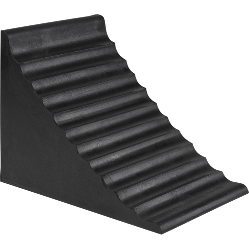 Cale de roue, 9-7/8" x 7-1/8" x 7-1/2", Noir Trail Hammer and Bolt