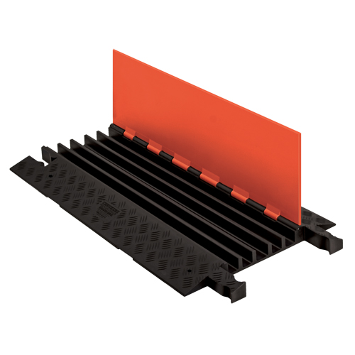 Protecteur de c&acirc;ble pour usage g&eacute;n&eacute;ral Guard Dog, 5 canaux, 36" lo x 19,75" la x 1,875" h Trail Hammer and Bolt