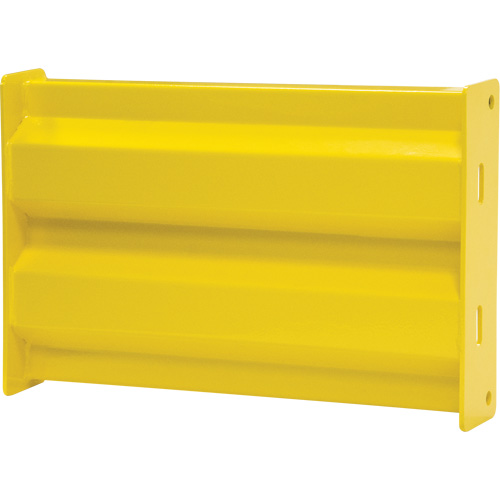 Industrial Safety Guard Rail, Steel, 19" L x 12" H, Safety Yellow Trail Hammer and Bolt