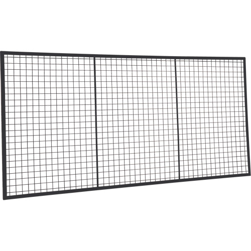 Wire Mesh Partition Panel, 4' H x 8' W Trail Hammer and Bolt