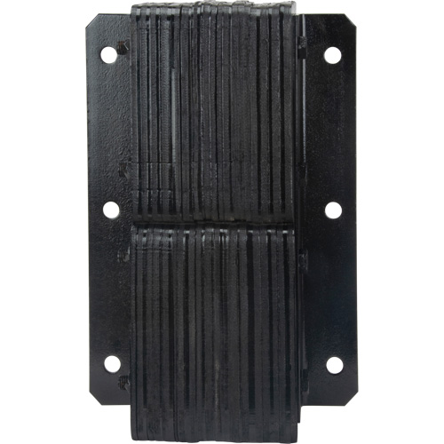 Butoirs de quai lamell&eacute;s, Vertical, Caoutchouc, 11" la x 4" p x 20" h Trail Hammer and Bolt