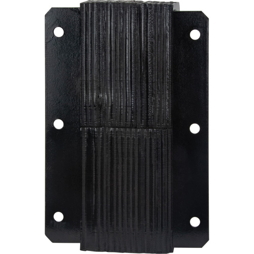 Laminated Dock Bumpers, Vertical, Rubber, 11" W x 6" D x 20" H Trail Hammer and Bolt