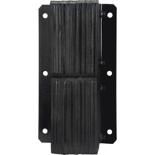 Butoirs de quai lamell&eacute;s, Vertical, Caoutchouc, 11" la x 4" p x 24" h Trail Hammer and Bolt