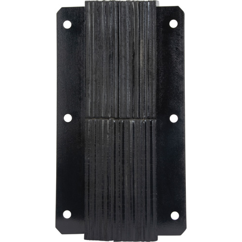 Butoirs de quai lamell&eacute;s, Vertical, Caoutchouc, 11" la x 4" p x 24" h Trail Hammer and Bolt