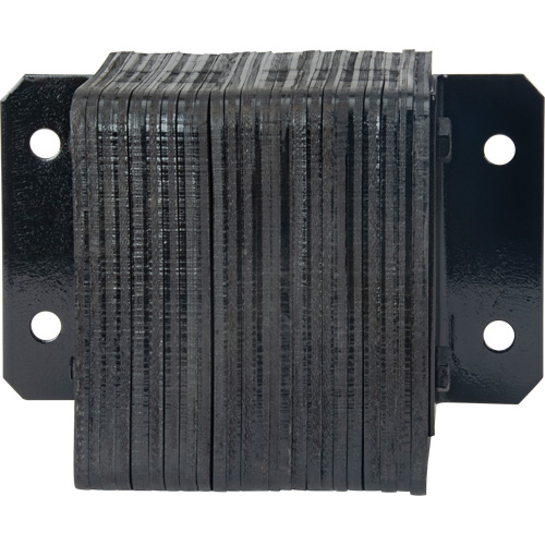 Butoirs de quai lamell&eacute;s, Horizontal, Caoutchouc, 12" la x 6" p x 10" h Trail Hammer and Bolt