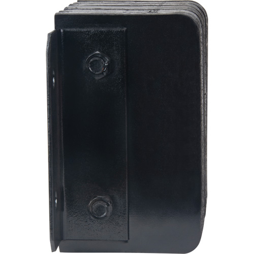 Butoirs de quai lamell&eacute;s, Horizontal, Caoutchouc, 12" la x 6" p x 10" h Trail Hammer and Bolt