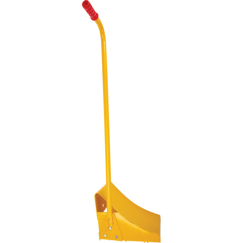 Ice Chock with Ergonomic Handle, Steel, Yellow, 8-1/16" W x 10-5/8" D x 8-13/16" H Trail Hammer and Bolt