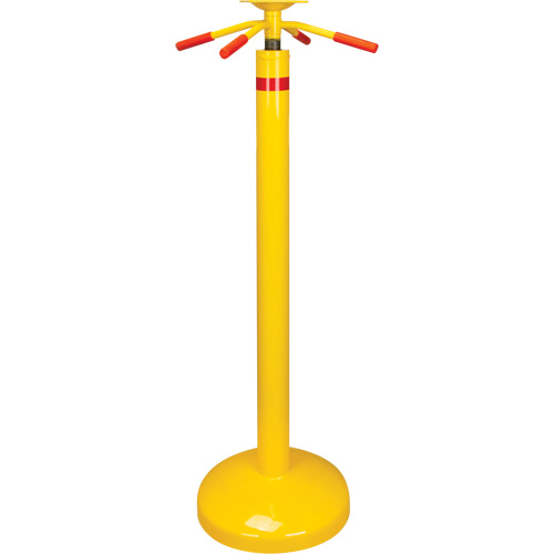 50,000 lbs. Static Capacity Trailer Jack, 2.5 tons Lift Capacity Trail Hammer and Bolt
