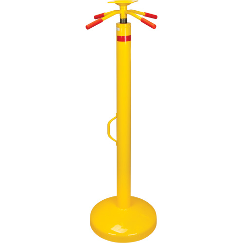50,000 lbs. Static Capacity Trailer Jack, 2.5 tons Lift Capacity Trail Hammer and Bolt