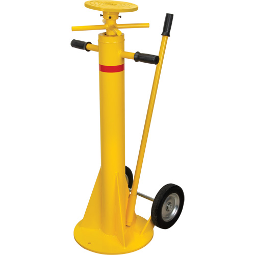 100,000 lbs. Static Capacity Trailer Jack, 20 tons Lift Capacity Trail Hammer and Bolt