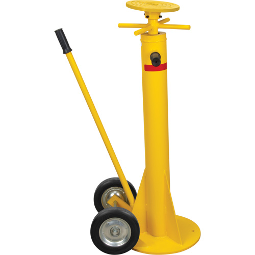 100,000 lbs. Static Capacity Trailer Jack, 20 tons Lift Capacity Trail Hammer and Bolt