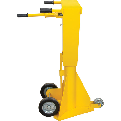 100,000 lbs. Static Capacity Ratchet Beam Trailer Jack, 20 tons Lift Capacity Trail Hammer and Bolt