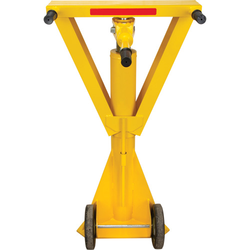 100,000 lbs. Static Capacity Ratchet Beam Trailer Jack, 20 tons Lift Capacity Trail Hammer and Bolt
