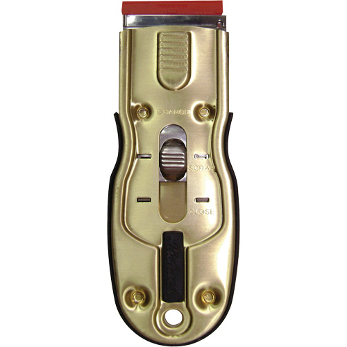 Ergo-Grip Razor Scraper with Plastic Blade Trail Hammer and Bolt