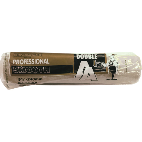 Manchon de rouleau &agrave; peinture synth&eacute;tique professionnel AA, Nap 6 mm (1/4"), 240 mm (9-1/2") l Trail Hammer and Bolt