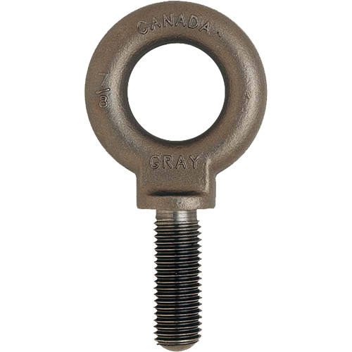 Eye Bolts, Uncoated Natural Finish, 4000lbs. (2 tons) Capacity Trail Hammer and Bolt