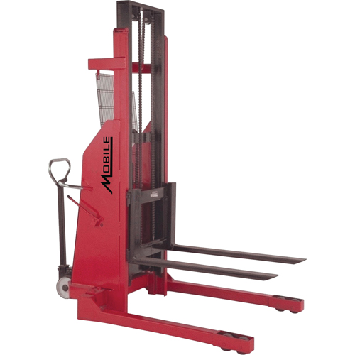 Gerbeur hydraulique, Fonctionnement &eacute;lectrique, Capacit&eacute; 1500 lb, Lev&eacute;e max 144" Trail Hammer and Bolt