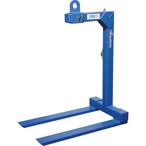 Chariots &eacute;l&eacute;vateurs pour palettes, 36" lo, Capacit&eacute; 1000 lb (0,5 tonne) Trail Hammer and Bolt