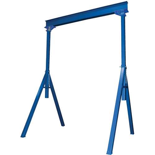 Lift Mate Workstation Gantries, 10' L, 1000 lbs. (0.5 tons) Capacity Trail Hammer and Bolt