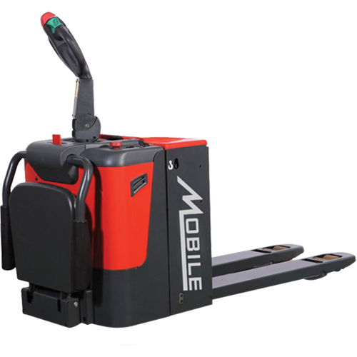 Transpalette &eacute;lectrique autopropuls&eacute; "Ride-On" ESET44N, Capacit&eacute; 4400 lb, 48" lo x 21,3" la Trail Hammer and Bolt