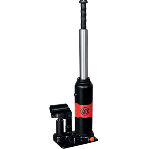 Bottle Jack, 3 tons, 12-4/5" Raised Height Trail Hammer and Bolt