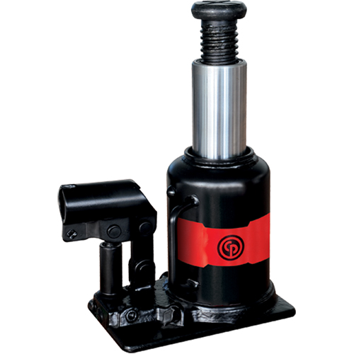 Bottle Jack, 20 tons, 11" Raised Height Trail Hammer and Bolt