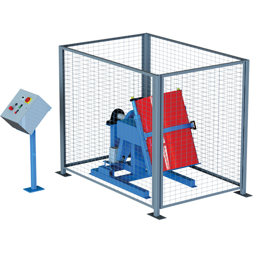 Drum Tumblr Safety Enclosure Trail Hammer and Bolt