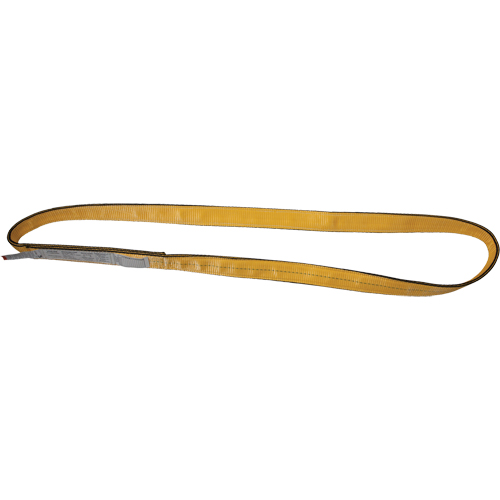 Nylon Slings, Single Ply, Endless, Type 5, 2" W x 3' L, 6200 lbs. Vertical Load Limit Trail Hammer and Bolt