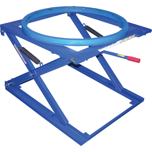 Adjustable Pallet Stand, 42-1/4" L x 40" W, 4000 lbs. Cap. Trail Hammer and Bolt