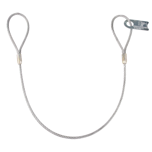 Wire Rope Lifting Sling - Eye & Eye Galvanized Trail Hammer and Bolt