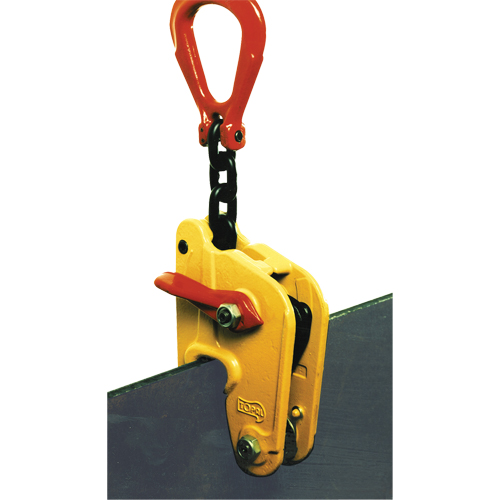 Pince &agrave; t&ocirc;le multipositions de prise automatique Topal NK1-0-20, 3300 lb (1,65 tonne), Ouverture de la m&acirc;choire de 0" - 3/4" Trail Hammer and Bolt