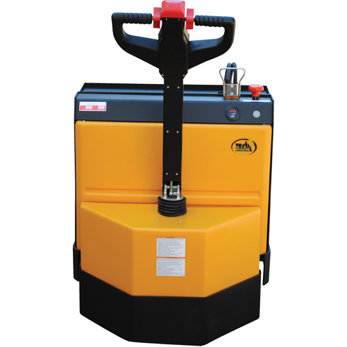 Fully Powered Electric Pallet Truck, 4500 lbs. Cap., 48" L x 30.25" W Trail Hammer and Bolt
