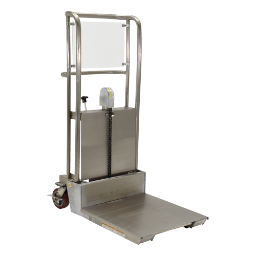Gerbeur Hefti-Lift, M&eacute;canisme Pompe au pied, Capacit&eacute; de 450 lb, Levage max de 45-5/8" Trail Hammer and Bolt