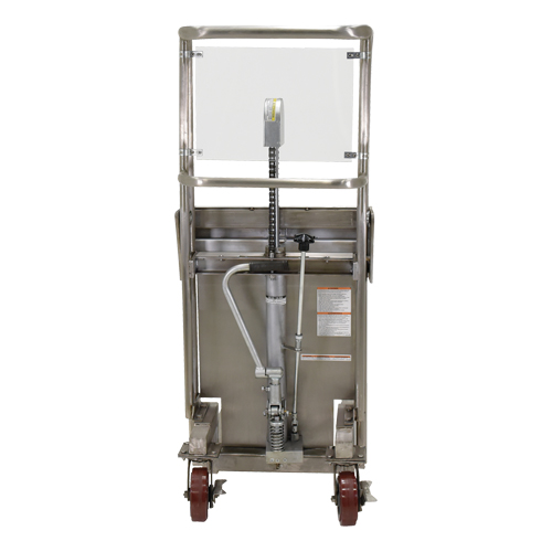 Gerbeur Hefti-Lift, M&eacute;canisme Pompe au pied, Capacit&eacute; de 450 lb, Levage max de 45-5/8" Trail Hammer and Bolt