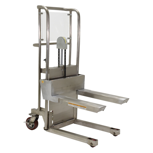 Gerbeur Hefti-Lift, M&eacute;canisme Pompe au pied, Capacit&eacute; de 450 lb, Levage max de 45-5/8" Trail Hammer and Bolt
