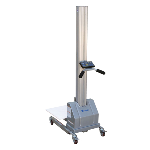 Quick Lift Stacker, Electric Operated, 175 lbs. Capacity, 57" Max Lift Trail Hammer and Bolt