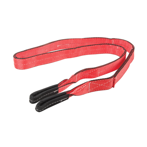 &eacute;lingue de levage en polyester, Pli Double, Oeillets renvers&eacute;s, Type 4, 2'' la x 8' lo, Capacit&eacute; verticale 6200 lb Trail Hammer and Bolt