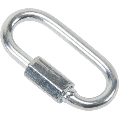 Zinc Plated Quick Link, 220 lbs (0.11 tons), 1/8" Trail Hammer and Bolt
