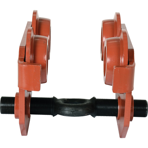 Low Profile Manual Trolley, 6000 lbs. (3 tons) Trail Hammer and Bolt