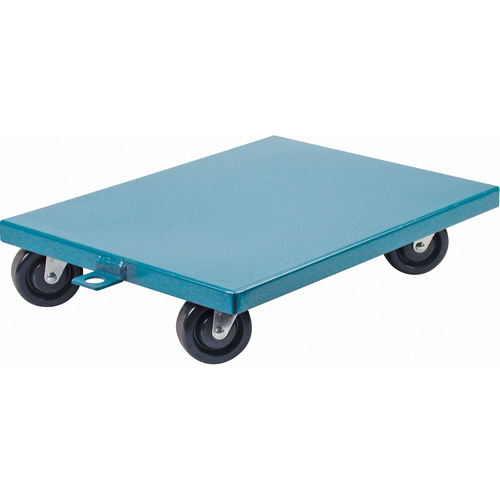 Steel Deck Dollies, 18" W x 24" D x 7" H, 1200 lbs. Capacity Trail Hammer and Bolt
